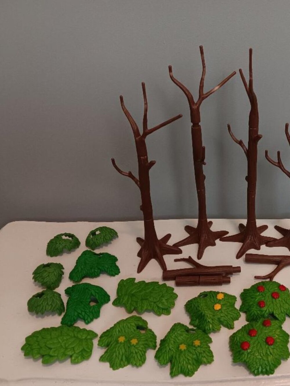 PLAYMOBIL GIANT Trees Forest lot 35 pieces